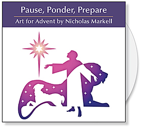 Pause, Ponder, Prepare | A CD of Images, b/w and color graphic illustrations, by Nicholas Markell | Christian art for bulletin covers, sermon illustrations, Powerpoint images and Bible study.