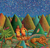 Psalm 23, by John Swanson is available as a stock image for churches from Eyekons Church Image Bank. The image Psalm 23, by John Swanson is available as a stock image for churches from Eyekons Church Image Bank. Eyekons Gallery is a source for Christian art, religious art, biblical art and church art.