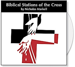Biblical Stations of The Cross CD Collection by Nicholas Markell - Images for Church Powerpoint and Bulletin Covers. The images are formatted for powerpoint, sermon illustrations, bulletin covers and digital media. The Stations of The Cross CD is available from Eyekons Church Image Bank.