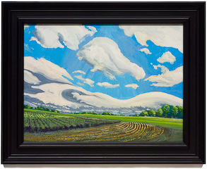 Clouds and Fields by Chris Stoffel Overvoorde Clouds and Fields by Chris Stoffel Overvoorde