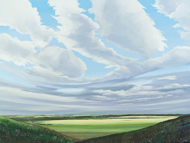 August 18, painting by Chris Stoffel Overvoorde for sale from Eyekons Gallery August 18, painting by Chris Stoffel Overvoorde for sale from Eyekons Gallery