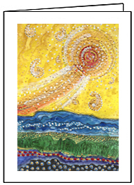 Bethlehem's Star, Giclee Greeting Card by Jim Fissel Bethlehem's Star, Giclee Christmas Card by Jim Fissel