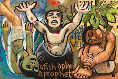 Lifeline Jonah and other paintings by Wayne Forte are available as stock images from Eyekons Stock Image Bank: www.eyekons.com. Eyekons Stock Image Bank offers stock images of Christian, religious and spiritual art.