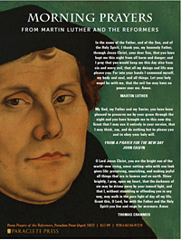 Morning Prayers from Martin Luther and the Reformers by Paraclete Press