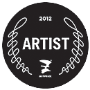 ArtPrize Seal for Steve Prince, artist, linocuts, graphite drawings. Participating in ArtPrize 2012 with Bird in Hand - Second Line for Michigan at Westminster Church, 47 Jefferson SE