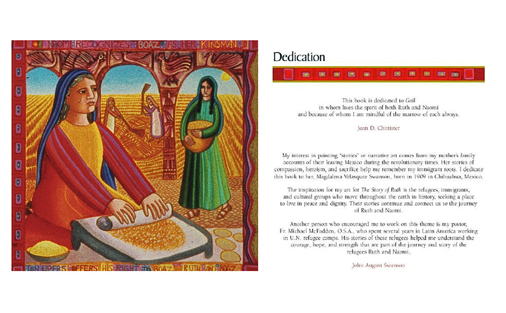 Story of Ruth Book, by Joan Chittister, Art by John August Swanson