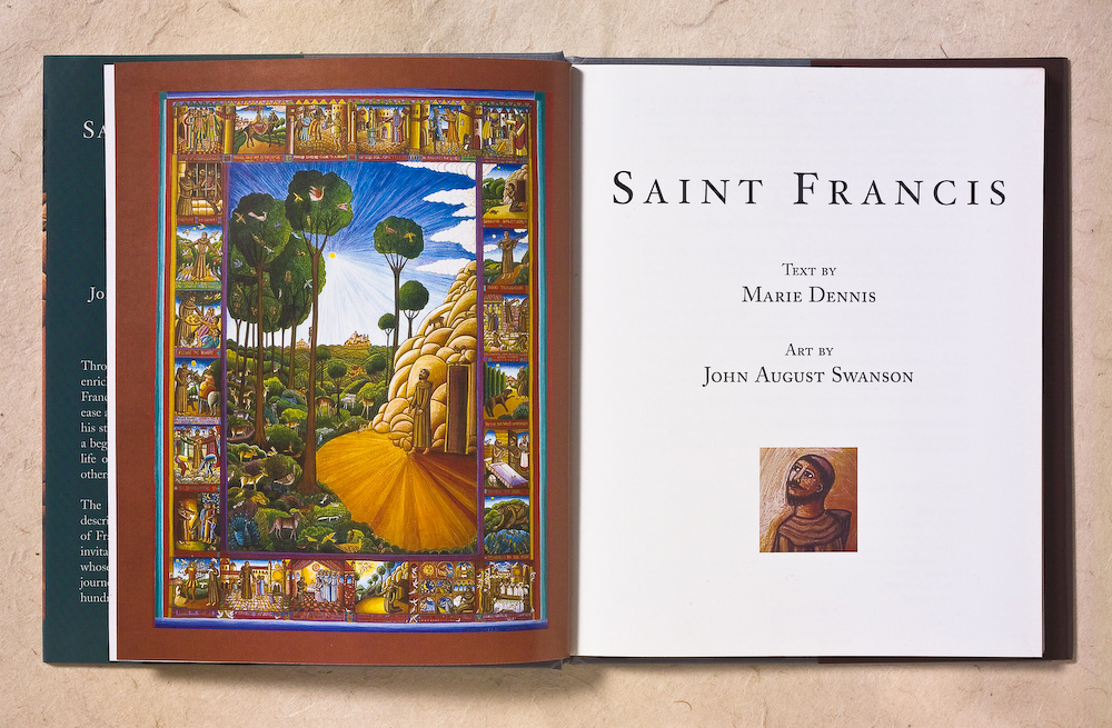 A Book about Saint Francis of Assisi, by Marie Dennis, Art by John August Swanson