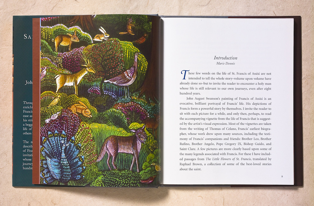 A Book about Saint Francis of Assisi, by Marie Dennis, Art by John August Swanson