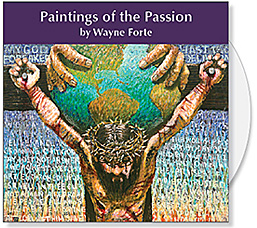 Paintings of the Passion CD Collection by Wayne Forte is a visual exploration into the themes of Lent. This collection of paintings by Wayne Forte celebrates the story of Lent. While Waynes inspiration is grounded in the great masters of the past, his vision reflects the contemporary influences of California, the Philippines & Brazil. Through his painterly style and unique use of symbol, shape & color, Wayne creates deeply meaningful visual meditations on the Passion of Christ. Paintings of the Passion CD by Wayne Forte is available from Eyekons Church Image Bank.