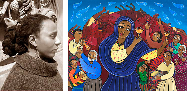 Laura James - Ethiopian Iconograher, Miriams Song
