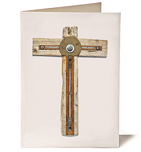 Cross of the Open Door, Giclee Greeting Card by James Quentin Young Cross of the Open Door, Giclee Greeting Card by James Quentin Young