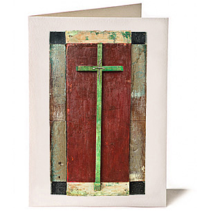 Four Square Cross , Giclee Greeting Card by James Quentin Young Four Square Cross, Giclee Greeting Card by James Quentin Young