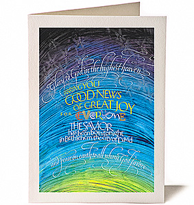 Luke 2 10, Giclee Christmas Card by Timothy R. Botts Luke 2 10, Giclee Christmas Card by Timothy R. Botts