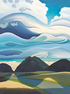 Turtle Mountain, a Giclee Print by Chris Stoffel Overvoorde, Affordable Fine Art Reproductions available at Eyekons.com