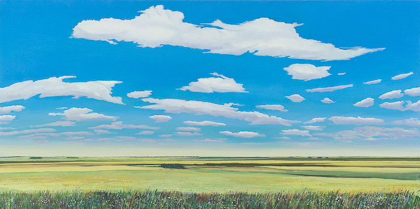August Prairie, a Giclee Print by Chris Stoffel Overvoorde, Affordable Fine Art Reproductions available at Eyekons.com