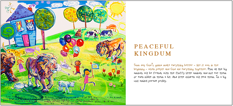 Peaceful Kingdum by Joel Tanis - 40- The Biblical Story Book Peaceful Kingdum by Joel Tanis - 40- The Biblical Story Book, available at Eyekons.com