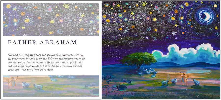 Father Abraham by Joel Tanis - 40- The Biblical Story Book Father Abraham by Joel Tanis - 40- The Biblical Story Book, available at Eyekons.com