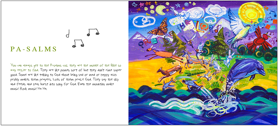 Pa-salms by Joel Tanis - 40- The Biblical Story Book Pa-salms by Joel Tanis - 40- The Biblical Story Book, available at Eyekons.com