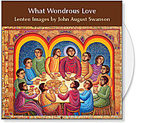 What Wondrous Love CD Collection by John August Swanson, Lent images for Church Powerpoint and Bulletin Covers. What wondrous Love CD of Images is available from Eyekons Church Image Bank.