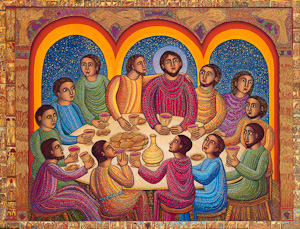 The Last Supper, a serigraph by John August Swanson