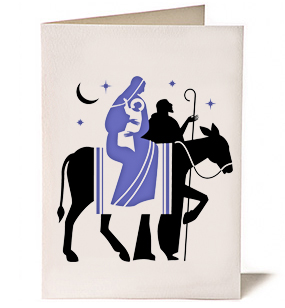 Holy Family by Nicholas Markell Holy Family Christmas Card by Nicholas Markell